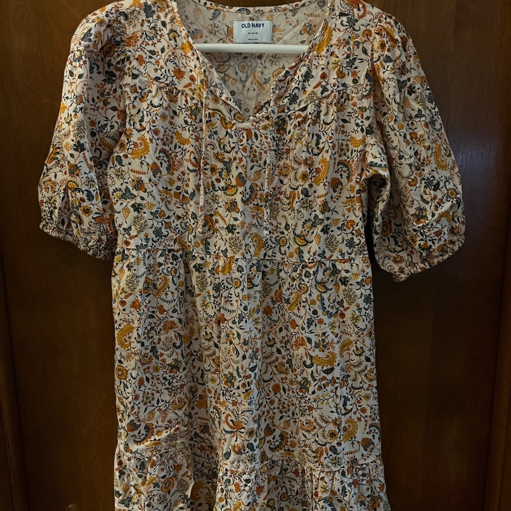 Old Navy Multicolor Floral Dress